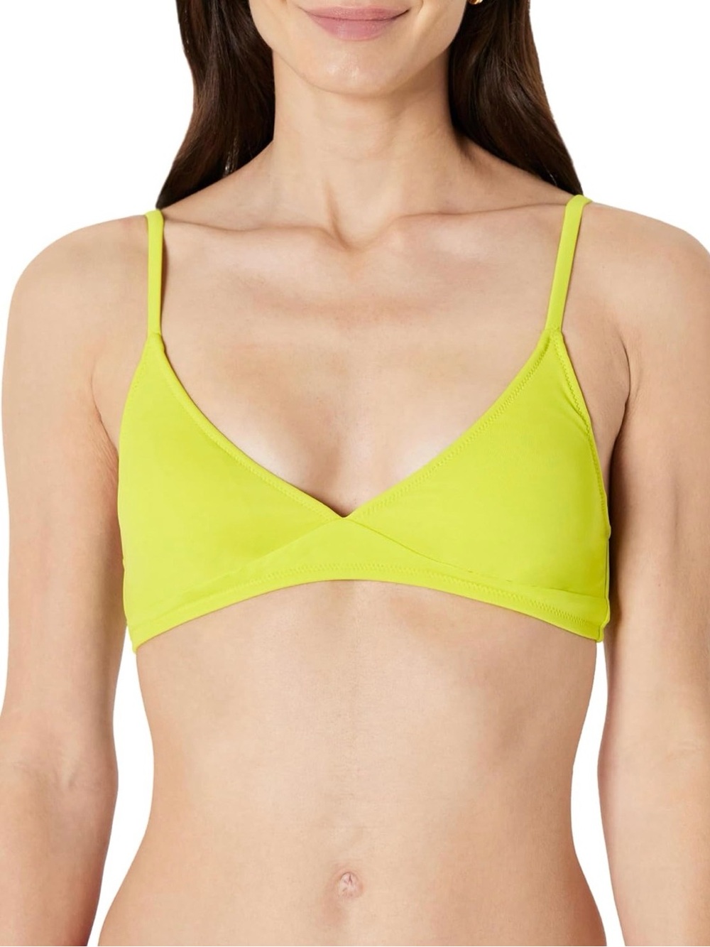 NWT Women’s Lime Green Triangle Swim Top